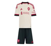 Mini Kit Bambini Liverpool FC 25/26 Away Wonder White 5-6A