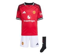 Mini Kit Casa 25/26 Bambini Manchester United Mufc Red 4-5A