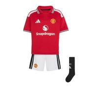 Set Home Manchester United 26/27 per bambini e bambine Mufc Red 18-24M