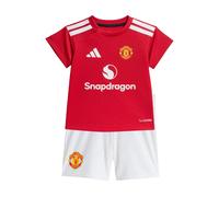 Adidas Manchester United 26/27 Baby Home Short Sleeve Junior Set Rosso 9-12 Months Bambini