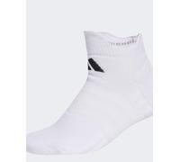 adidas Performance - Confezione da 1 paio di calzini bassi da tennis ammortizzati bianchi e neri-Bianco 34-36