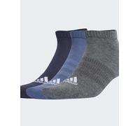 adidas Unisex - Adulto Cushioned Low-Cut Socks 3 Pairs, legend ink/preloved ink/dark grey heather, 42-45