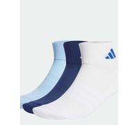 adidas performance - Confezione da 3paia di calzini sportivi ammortizzati blu scuro/bianco/blu acceso 42 2/3-44 2/3