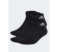 Calzini corti unisex adidas Cushioned Sportswear Ankle Socks 6 Pairs IC1291 Nero 34-36