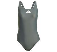 adidas Performance - Costume da bagno color edera leggenda / bianco con 3 bar logo-Nero W40