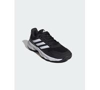 adidas performance - Courtjam Control 3 Clay - Scarpe da tennis nero core/bianco nuvola/grigio 49 1/3