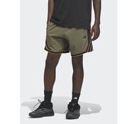 adidas performance - Crazy Lite - Pantaloncini color oliva strata/arancione lucido-Verde 2XL 9in