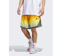 adidas performance - Crazy Lite - Pantaloncini giallo crew / cielo limpido con stampa 2XL 9in