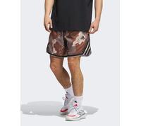 adidas performance - Crazy Lite - Pantaloncini marrone traccia con stampa M 7in