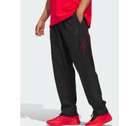 Adidas Pantaloni sportivi Crazy Lite Nero / Rubino puro Uomo L