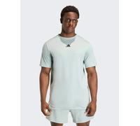 adidas performance - D4t Primelift - T-shirt color salvia con 3 strisce-Verde XS