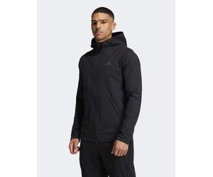 adidas Performance - Designed For Training Cold.Rdy - Felpa nera con cappuccio e zip-Nero M