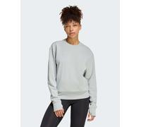 adidas Performance - Designed for Training - Felpa girocollo da riscaldamento color salvia-Verde 2XL