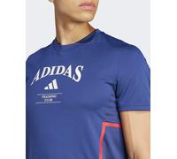 adidas Performance - Designed For Training Legacy - T-shirt blu scuro / bianco gesso 2XL