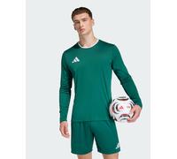adidas Homme Entrada26 Long Sleeve Jersey, Team Dark Green/White, XS