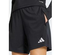adidas Performance - Entrada 26 - Pantaloncini da allenamento neri e bianchi-Nero XS