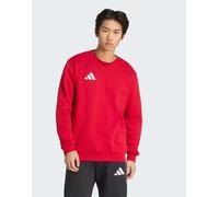 adidas Performance - Entrada26 - Felpa rossa con logo bianco-Rosso L