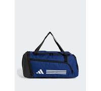 adidas Essentials 3-Stripes Duffel Bag, Borsone Unisex-Adulto, Dark Blue/White, S
