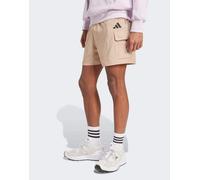 Pantaloncini Shorts UOMO Adidas Essentials Small Logo Cargo Chelsea Beige