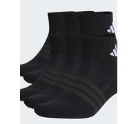 adidas performance - Essentials - Confezione da 6 paia di calzini ammortizzati nero/nero/bianco 42 2/3-44 2/3