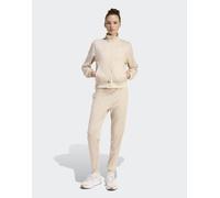 Adidas Essentials Feel Cozy Tracksuit Beige 2XL Donna