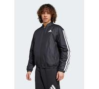 adidas performance - Essentials - Giacca bomber isolante nera con 3 strisce-Nero XS