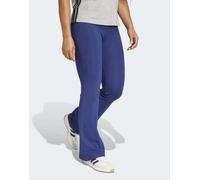 adidas Donna Essentials Small Logo Flared Leggings, Dark Blue/White, L