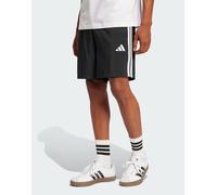 adidas performance - Essentials - Pantaloncini Chelsea neri e bianchi con 3 strisce-Nero 2XS