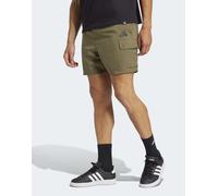 adidas performance - Essentials - Pantaloncini Chelsea verde oliva e neri con logo piccolo XL