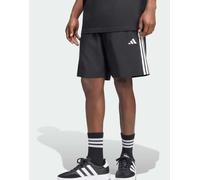 adidas performance - Essentials - Pantaloncini leggeri Chelsea neri e bianchi con 3 strisce-Nero 2XL
