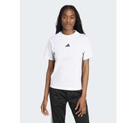 Adidas Maglietta A Maniche Corte Essentials 3 Stripes Cotton