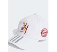 adidas Performance - FC Bayern Championship Winner - Cappellino bianco con 3 strisce M-L