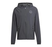 adidas Performance - FC Bayern Tiro 25 Competition Vis - Giacca tecnica grigia da viaggio-Grigio S