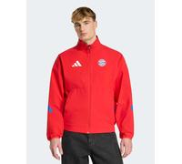 Adidas Fc Bayern Munich Z.n.e Anthem Full Zip Sweatshirt Rosso XL Uomo