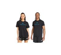 Adidas performance follow the line maglia a maniche corte nera unisex