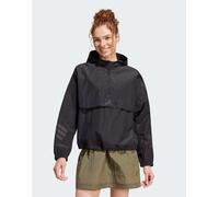 adidas performance - Future Icons - Giacca a vento nera con 3 strisce-Nero L