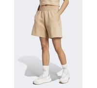 Short Future Icons 3-Stripes Warm Sandstone M