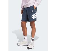 adidas performance - Future Icons - Pantaloncini color inchiostro aurora con 3 strisce-Blu navy S
