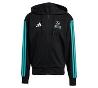 FELPA CON CAPPUCCIO FULL ZIP MERCEDES-AMG PETRONAS FORMULA 1 TEAM DNA Black / Semi Mint Rush L