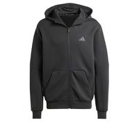 ADIDAS PERFORMANCE Giacca di felpa sportiva 'Designed for Training' grigio / nero Uomo ADIDAS PERFORMANCE MxTaglie normali grigio / nero