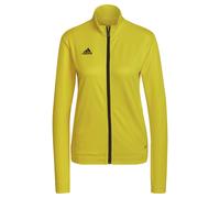 ADIDAS PERFORMANCE Giacca di felpa sportiva 'Entrada 22' giallo / nero Donna ADIDAS PERFORMANCE XS-SxTaglie normali giallo / nero