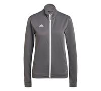 ADIDAS PERFORMANCE Giacca di felpa sportiva 'Entrada 22' grigio / bianco Donna ADIDAS PERFORMANCE M-LxTaglie normali grigio / bianco