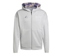 adidas Performance - Mercedes AMG Petronas Formula 1 Team Silver Arrows - Felpa con cappuccio grigio due con zip XL