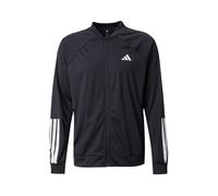 Felpa da tennis da uomo Adidas 3 stripes Knit - Nero L