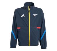 Adidas Arsenal Fc Z.n.e Anthem Full Zip Sweatshirt Blu 11-12 Years Bambino,Bambina