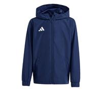 Adidas Entrada 26 All Weather Jacket Blu 13-14 Years Bambino,Bambina