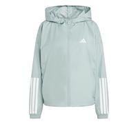 adidas performance - Hyperglam - Giacca a vento con 3 strisce color salvia wonder-Verde S