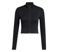 Adidas Workout Essentials Knit Full Zip Sweatshirt Nero M Donna