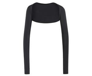 ADIDAS PERFORMANCE Giacchetta sportiva 'Power Essentials' nero / bianco Donna - Abbigliamento - Taglie comode - Pullover e cardigan ADIDAS PERFORMANCE S