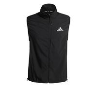 ADIDAS PERFORMANCE Gilet sportivo 'Adi365 Running Essentials' grigio argento / nero Uomo ADIDAS PERFORMANCE XSxTaglie normali